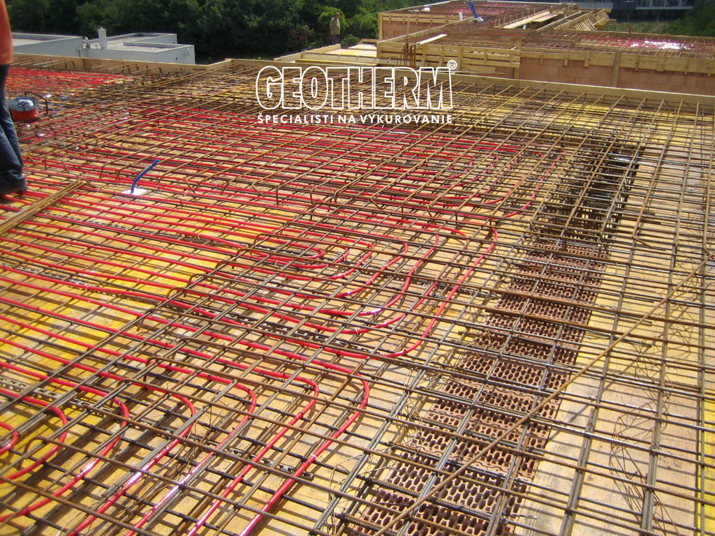 Temperovanie betonoveho jadra REHAU RD BA10 Temperovanie betónového jadra REHAU