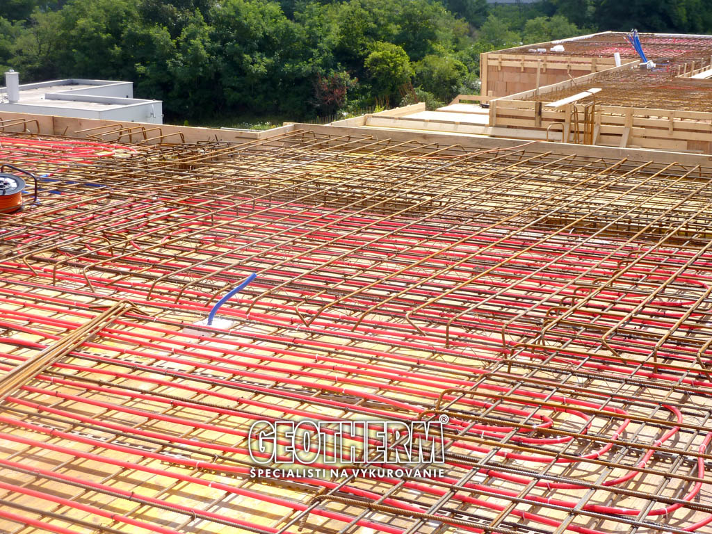Temperovanie betonoveho jadra REHAU RD BA12 Temperovanie betónového jadra REHAU