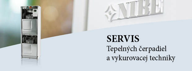 Servis tepelných čerpadiel NIBE Servis tepelných čerpadiel