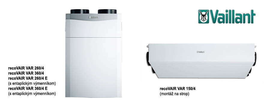 Rekuperácia Vaillant recoVair Rekuperácia Vaillant recoVair