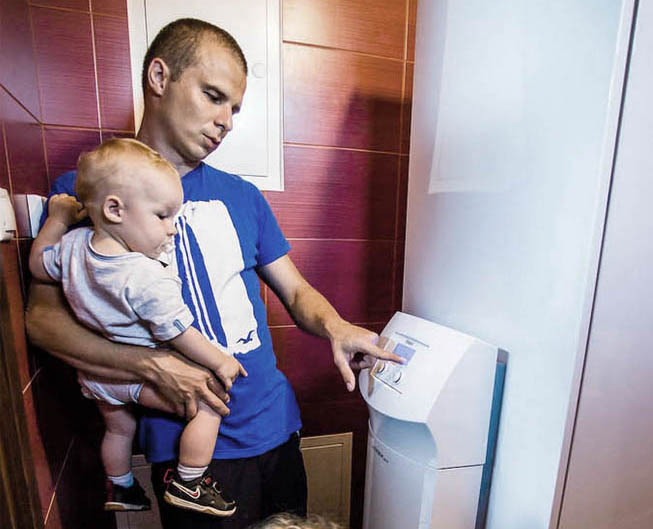 Komfortne vkurovanie tepelne cerpadlo